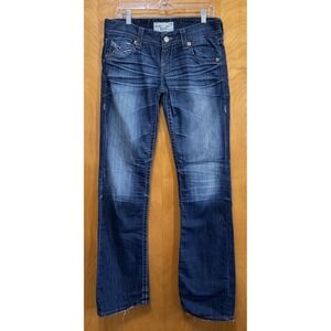 Big Star Women's Sophie Boot Cut Embroidered Denim Jeans  30X33
